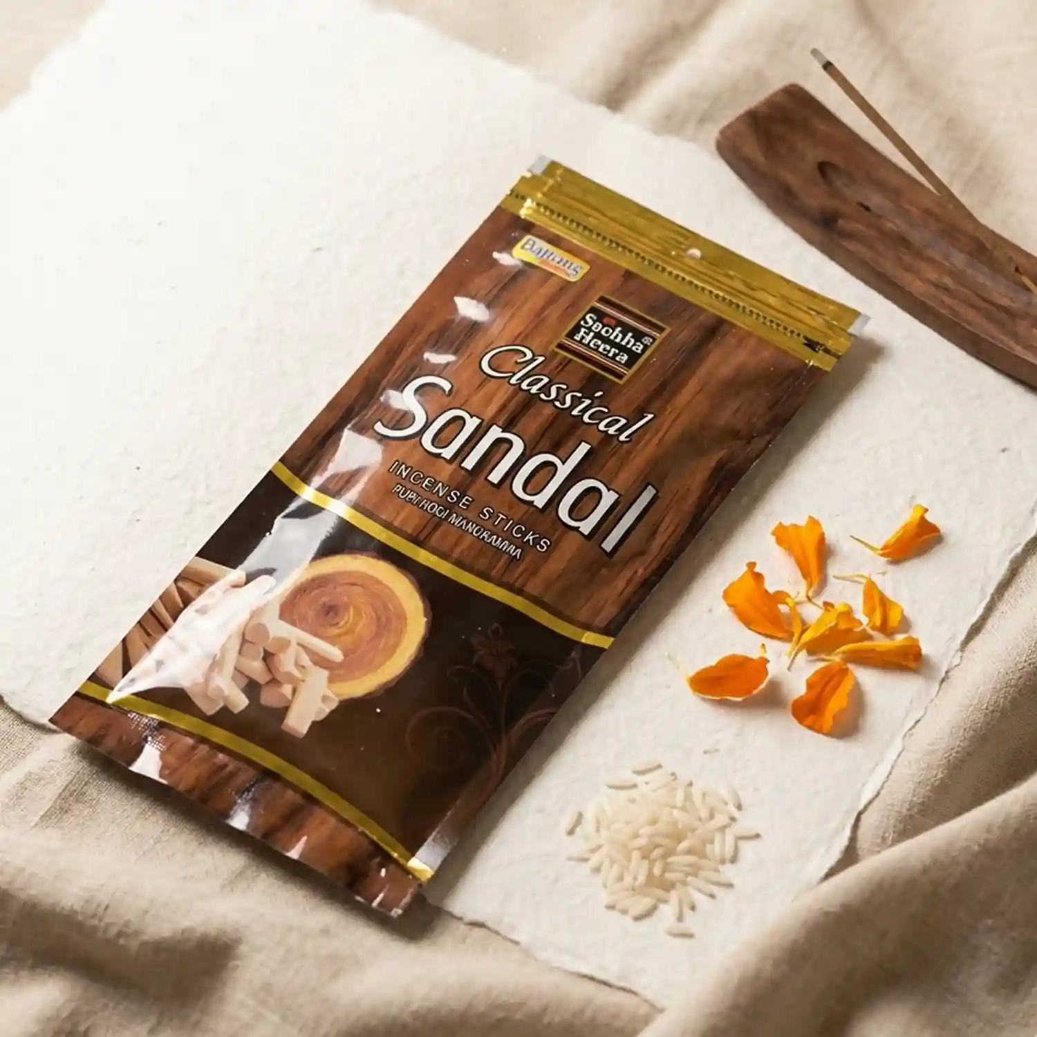 Sandalwood Agarbatti | Chandan Dhoop stick | Scented Incense Sticks Large